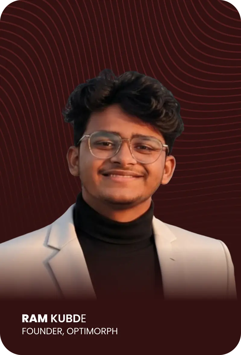 Ram Kubde from Cohort Programme